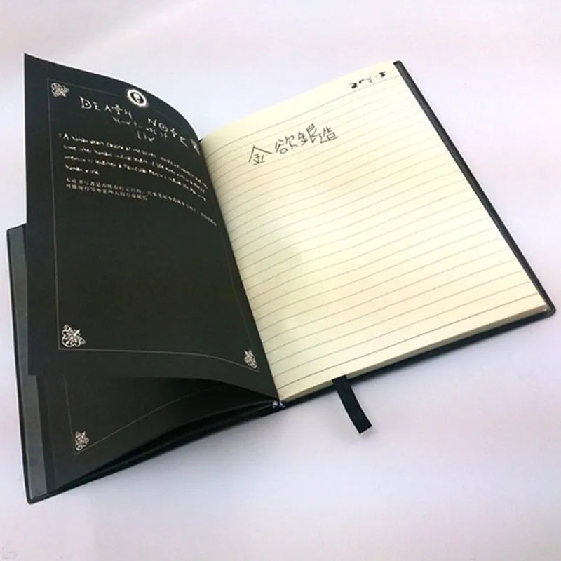 Buy Death Note Notebook with Pen, Leather Cover
