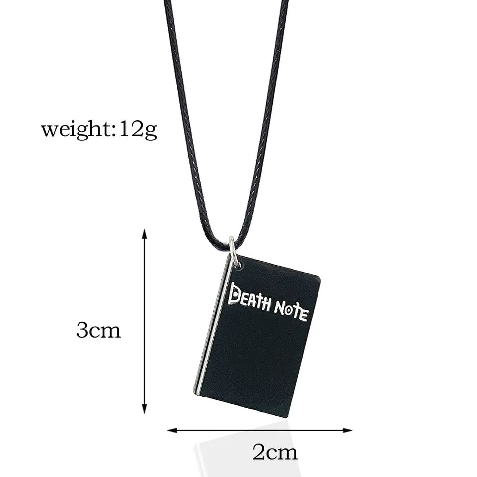 Death Note Necklace / Death Note Keychain